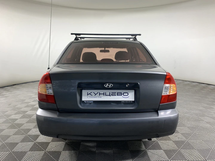 HYUNDAI Accent 1.5, 2007 года, Механика, СЕРЫЙ