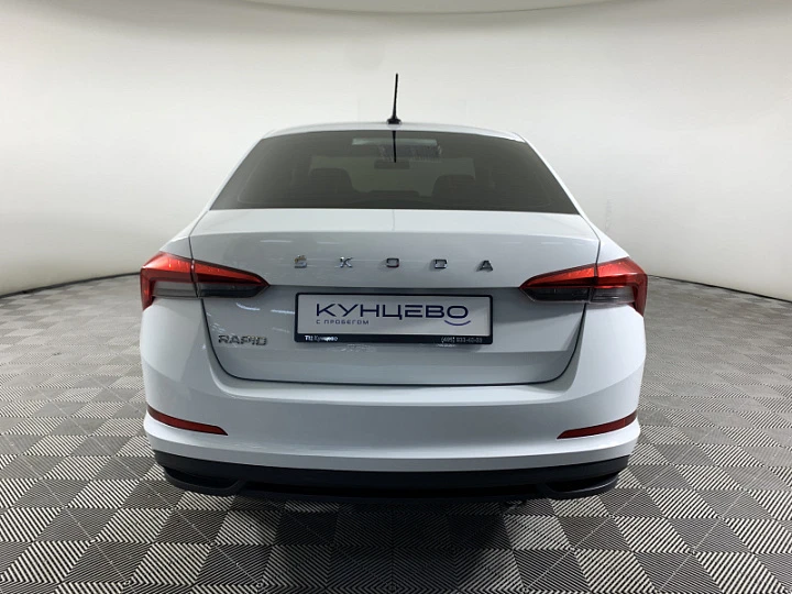 SKODA Rapid 1.6, 2020 года, Автоматическая, БЕЛЫЙ