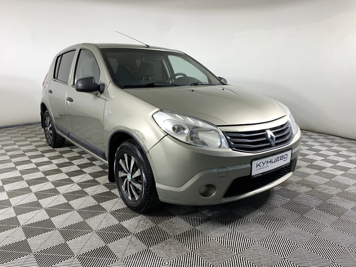 RENAULT Sandero 1.6, 2010 года, Механика, БЕЖЕВЫЙ