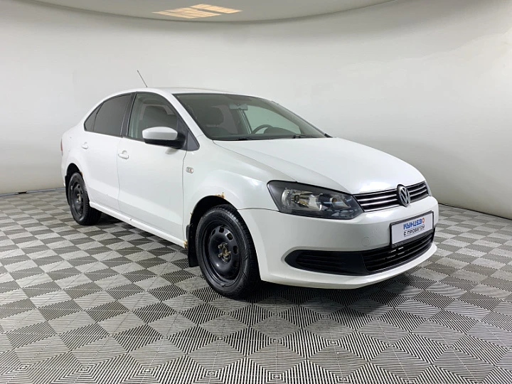 VOLKSWAGEN Polo 1.6, 2012 года, Автоматическая, БЕЛЫЙ