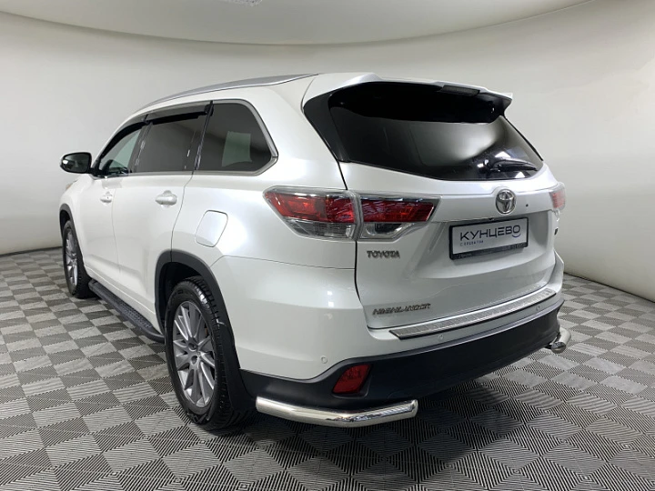 TOYOTA Highlander 3.5, 2014 года, Автоматическая, БЕЛЫЙ