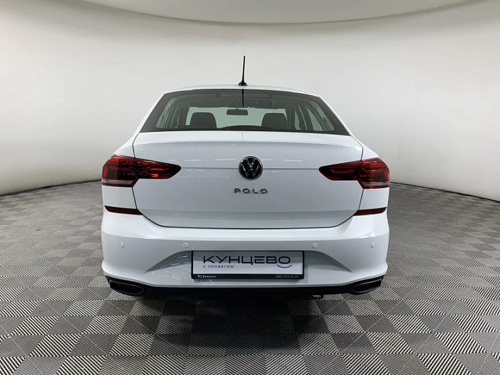 VOLKSWAGEN Polo 1.6, 2021 года, Автоматическая, БЕЛЫЙ